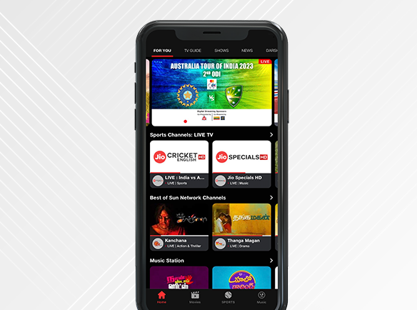 Watch your favourite online content on your phone, on the go Watch your favourite online content on your phone, on the go